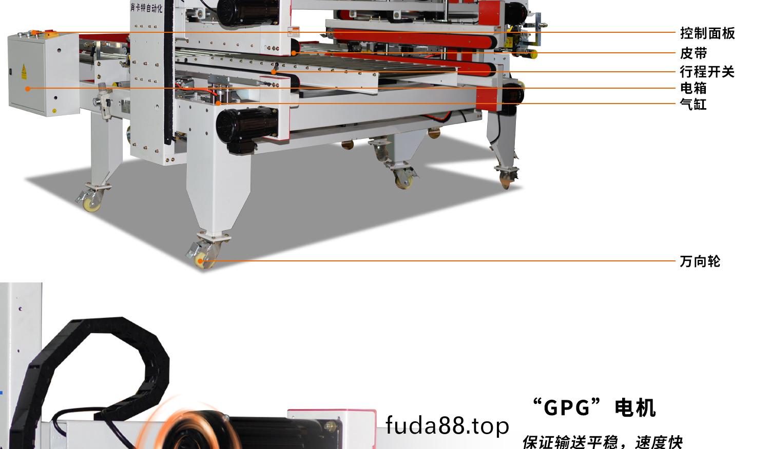 口字型(xing)角邊機(ji)細(xi)節展示(shi)